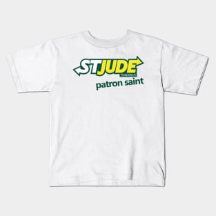 ST. JUDE THADDEUS - with FREE NOVENA for your mobile devices (see Description for more details) Kids T-Shirt